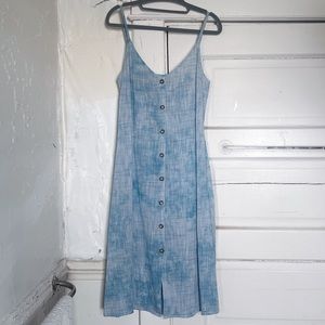 Light Blue Roxy Sundress - Medium